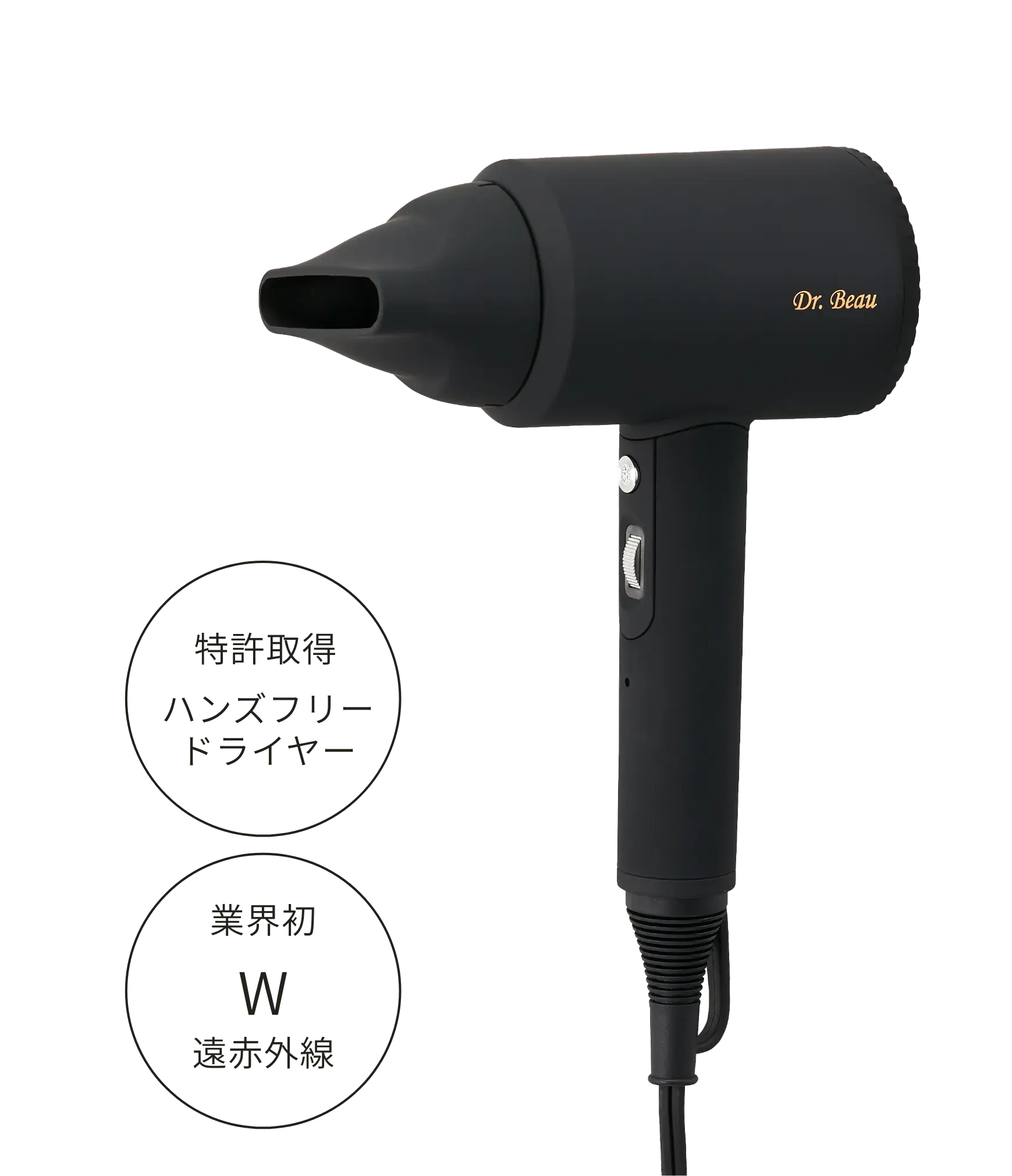 新素材新作 nice KAZE Dr.Beau Dryer ドライヤー Premium ヘア 